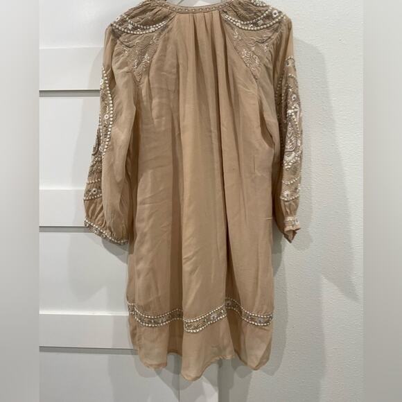 ☀️NWT Anthropologie Embroidered Dress - Picture 6 of 7